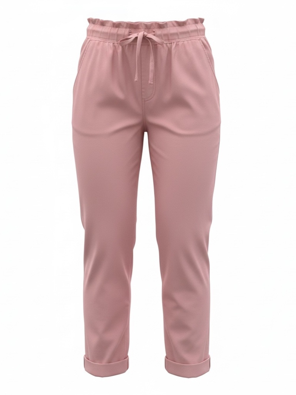 Sonoma pink casual cuffed pants, medium